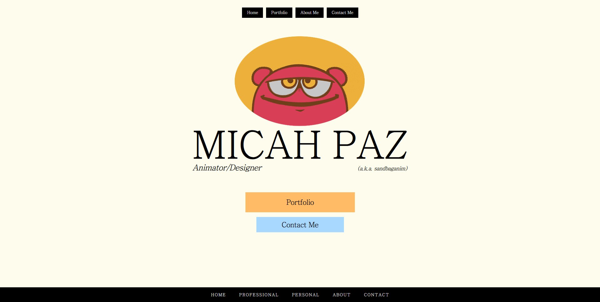 SandBagAnim homepage